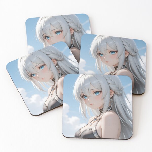 Item preview, Silver-Haired Celestial Maiden Beneath a Blue Sky designed and sold by Killington.