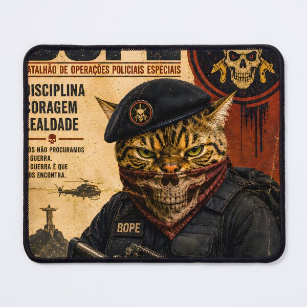 Item preview, Special Forces Cat Posters - Policia Militar do Brazil BOPE (BR) designed and sold by OPERATOR-7794.