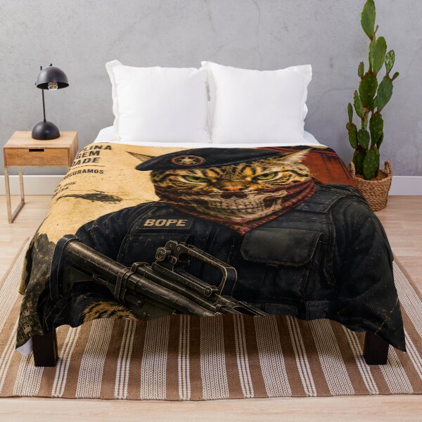 Item preview, Special Forces Cat Posters - Policia Militar do Brazil BOPE (BR) designed and sold by OPERATOR-7794.