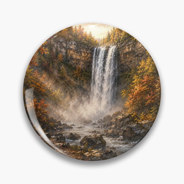 Item preview, Autumn's Cascade  designed and sold by WildSkyMuse.