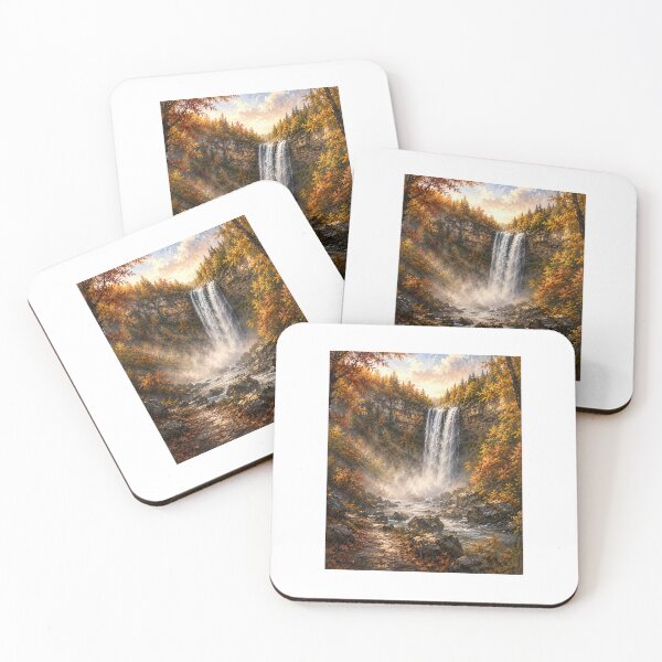 Item preview, Autumn's Cascade  designed and sold by WildSkyMuse.