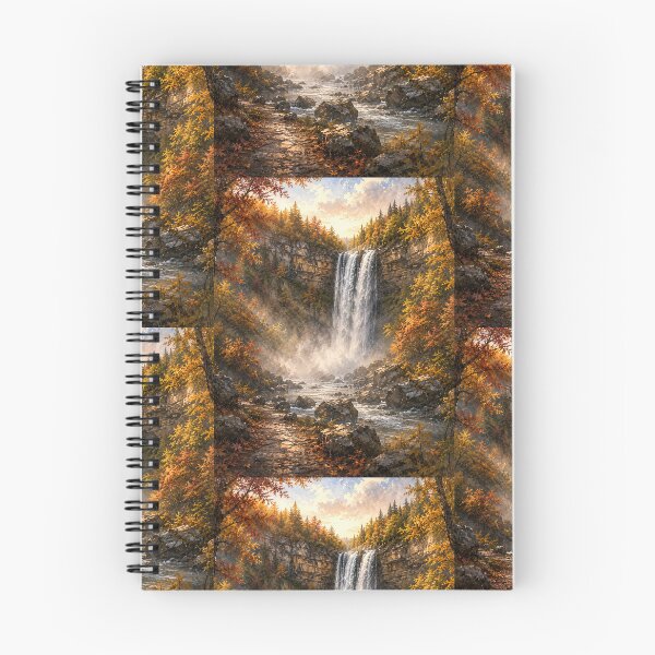 Item preview, Autumn's Cascade  designed and sold by WildSkyMuse.