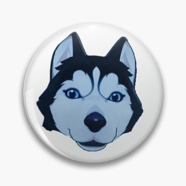 Item preview, Tugarin the Husky from Genshin Impact - Sticker set and pattern designed and sold by noob publishing.