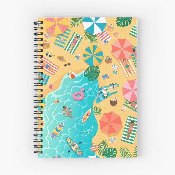 Item preview, Colorful Tropical Beach Vacation Pattern designed and sold by DailyVines.