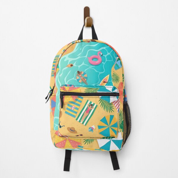 Item preview, Colorful Tropical Beach Vacation Pattern designed and sold by DailyVines.