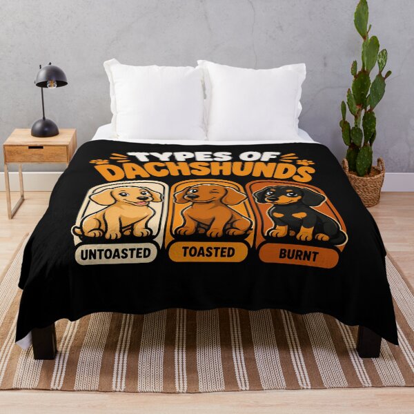 Item preview, Types of Dachshunds Weiner Cute Dog Design designed and sold by rafaeltto.