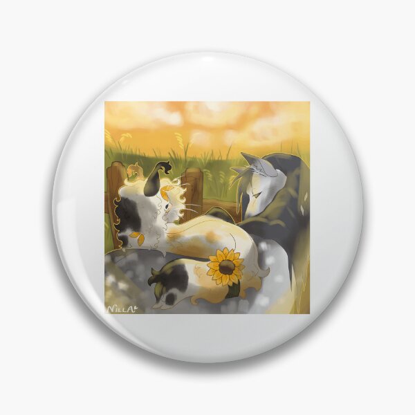 Item preview, Gentle Autumn Moment Between Two Stylized Animals designed and sold by Catsi-Nook-Art.