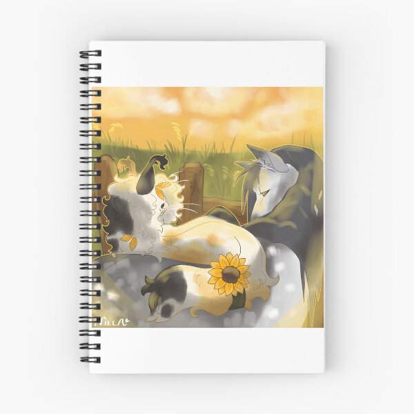Item preview, Gentle Autumn Moment Between Two Stylized Animals designed and sold by Catsi-Nook-Art.