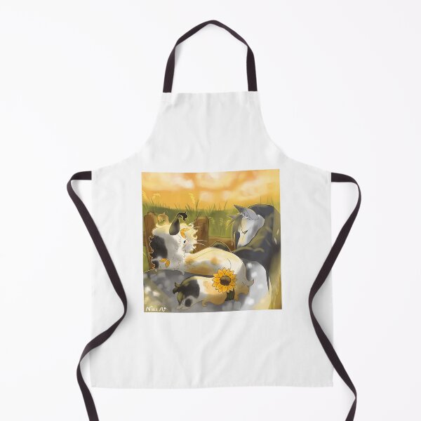 Item preview, Gentle Autumn Moment Between Two Stylized Animals designed and sold by Catsi-Nook-Art.