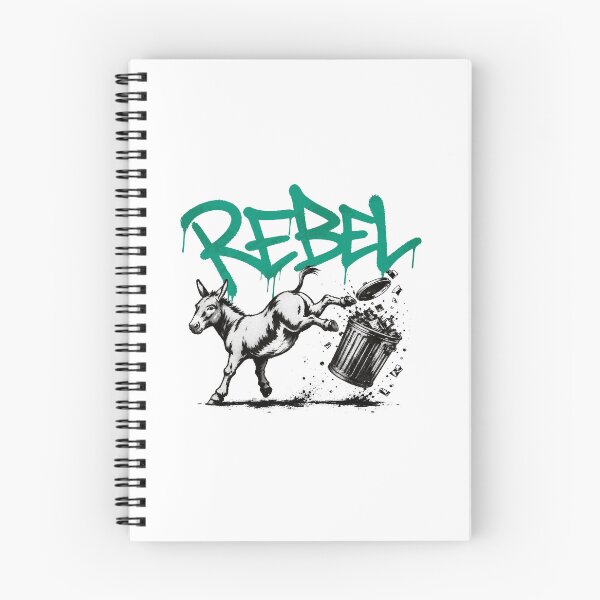 Item preview, Rebel Graffiti Donkey Kicking Ass Urban Trash Art designed and sold by zoljo.