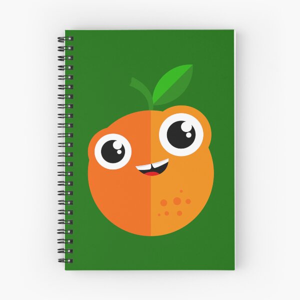 Item preview, Big Eyed Orange Fruit designed and sold by kawaiibigeyes.