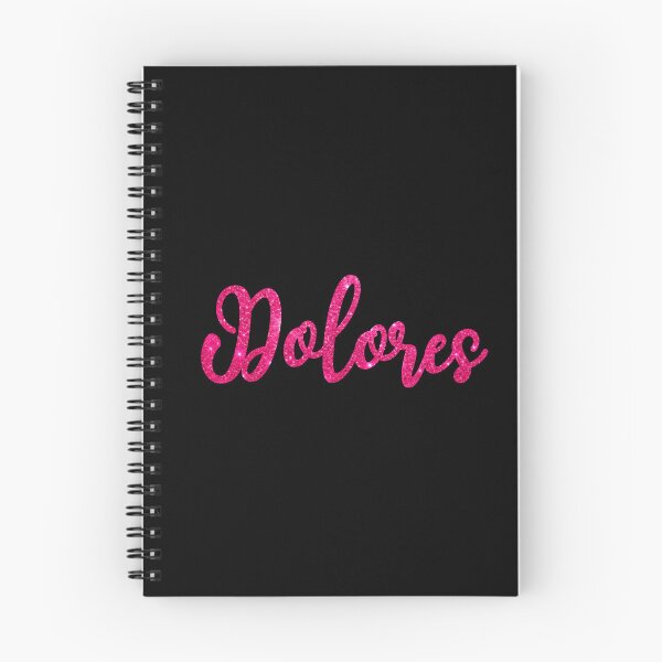 Item preview, Dolores Hot Pink Sparkly Personalised Name Design designed and sold by CamilasPrints.