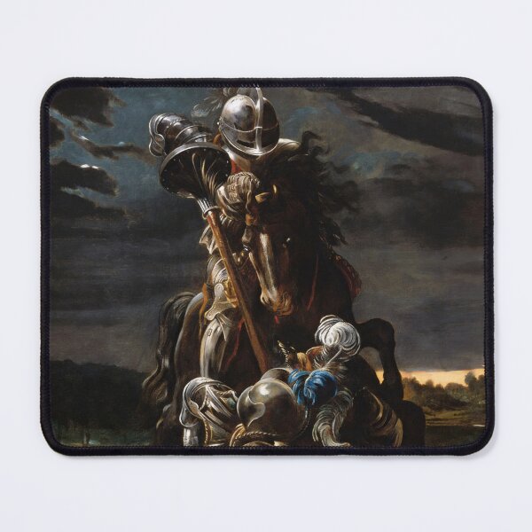 Item preview, And in the First Career They Ran, the Elfin Knight Fell Horse and Man by Daniel Maclise designed and sold by The Breathing Paint.