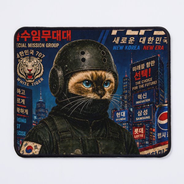 Item preview, Special Forces Cat Posters - Republic of Korea Army 707th Special Mission Group (ROK) designed and sold by OPERATOR-7794.