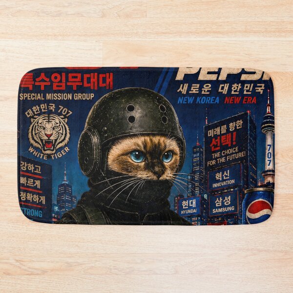 Item preview, Special Forces Cat Posters - Republic of Korea Army 707th Special Mission Group (ROK) designed and sold by OPERATOR-7794.