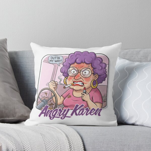 Item preview, Angry Karen Outta My Way Funny Sarcastic Driving Humor designed and sold by GroovyGoody.