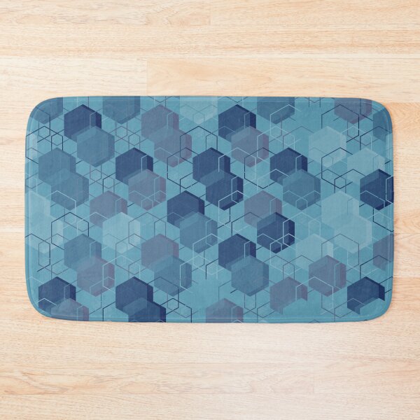 Artikelvorschau, Layered Hexa Network – Aqua Circuit entworfen und verkauft von TexSta.