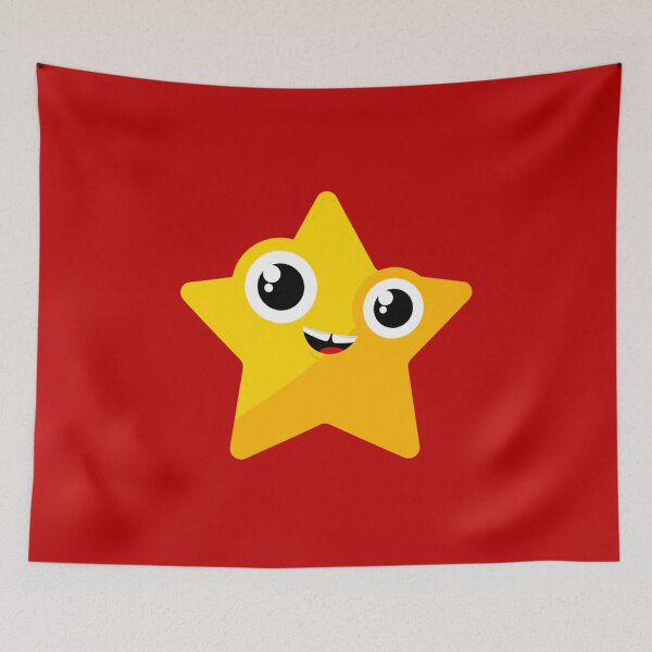 Item preview, Big Eyed Yellow Star designed and sold by kawaiibigeyes.