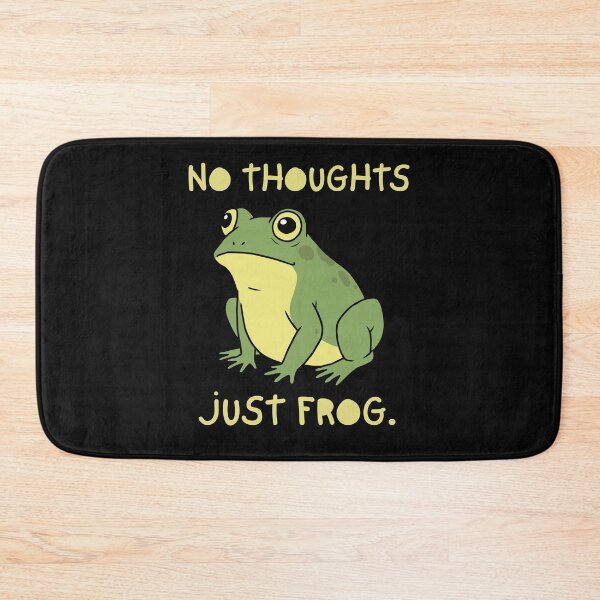 Item preview, No Thoughts Just Frog Funny Cute Frog T-Shirt designed and sold by SvarunPogani.
