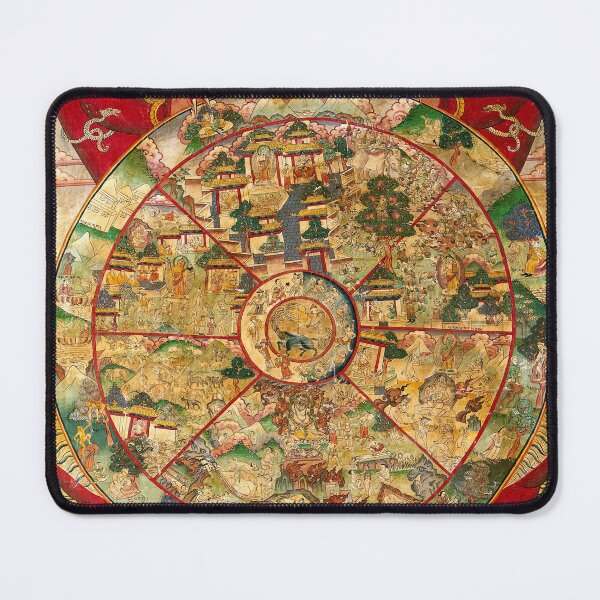 Item preview, Samsara Mandala No. 5 designed and sold by Gilmour-Prints.