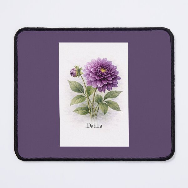 Item preview, Purple Dahlia designed and sold by Novel Works Studio.