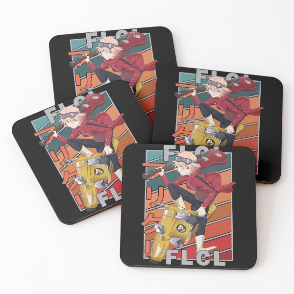 Item preview, Haruko Haruhara Fooly Cooly Furi Kuri FLCL Vintage Color Palette Design designed and sold by Billylapollis.