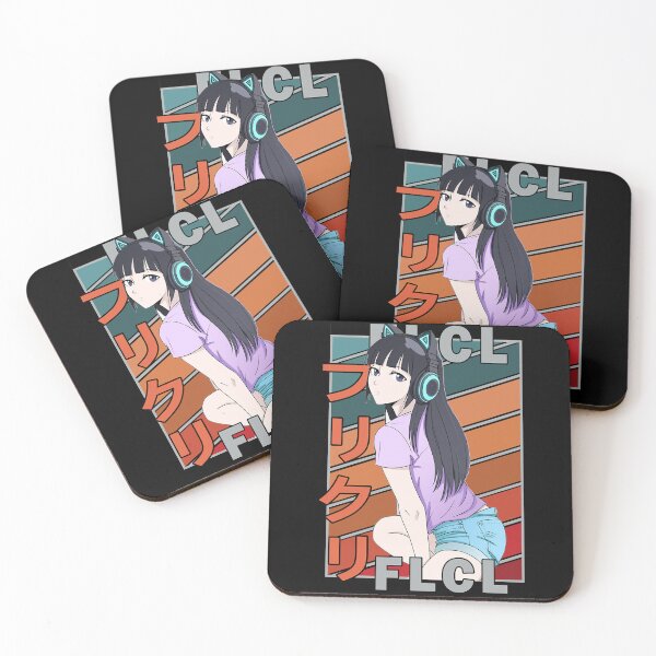 Item preview, Hidomi Hibajiri Fooly Cooly Furi Kuri FLCL Vintage Color Palette Design designed and sold by Billylapollis.