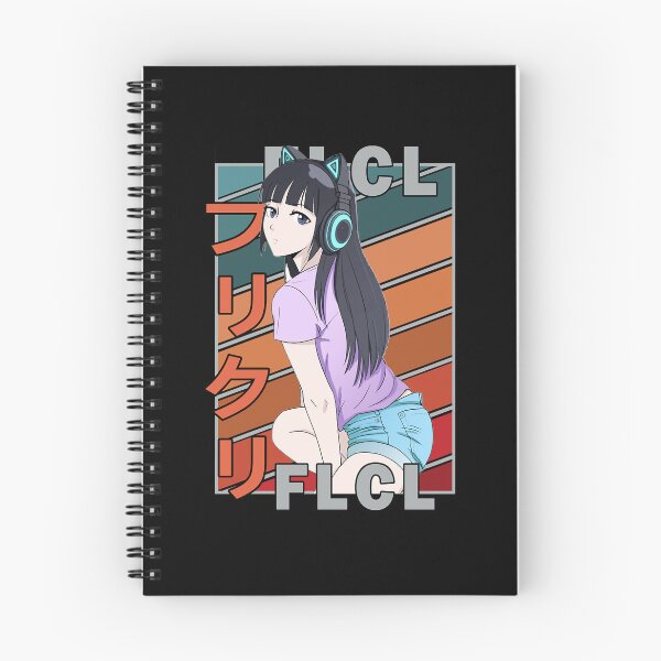 Item preview, Hidomi Hibajiri Fooly Cooly Furi Kuri FLCL Vintage Color Palette Design designed and sold by Billylapollis.