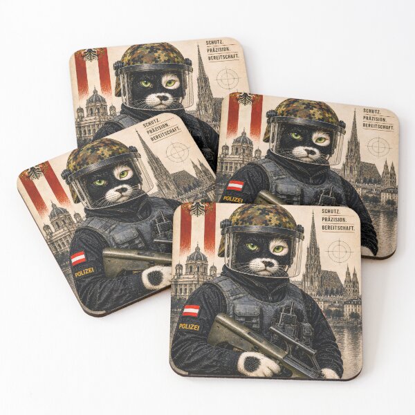 Item preview, Special Forces Cat Posters - Direktion für Spezialeinheiten EKO Cobra (A) designed and sold by OPERATOR-7794.