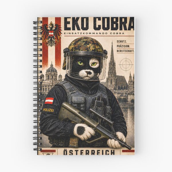 Item preview, Special Forces Cat Posters - Direktion für Spezialeinheiten EKO Cobra (A) designed and sold by OPERATOR-7794.