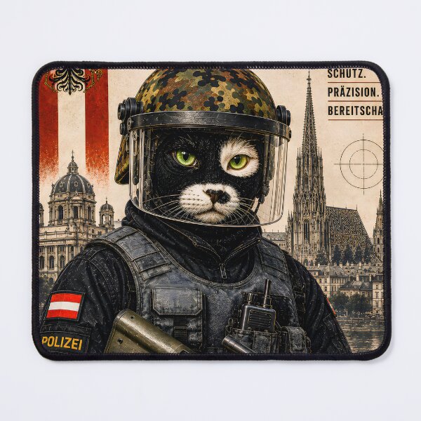 Item preview, Special Forces Cat Posters - Direktion für Spezialeinheiten EKO Cobra (A) designed and sold by OPERATOR-7794.