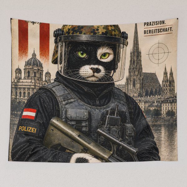 Item preview, Special Forces Cat Posters - Direktion für Spezialeinheiten EKO Cobra (A) designed and sold by OPERATOR-7794.