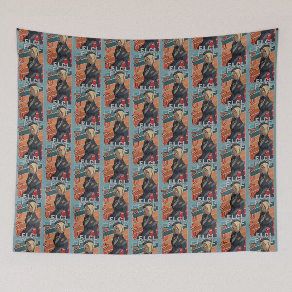 Item preview, Kitsurubami Fooly Cooly Furi Kuri FLCL Vintage Color Palette Design designed and sold by Billylapollis.