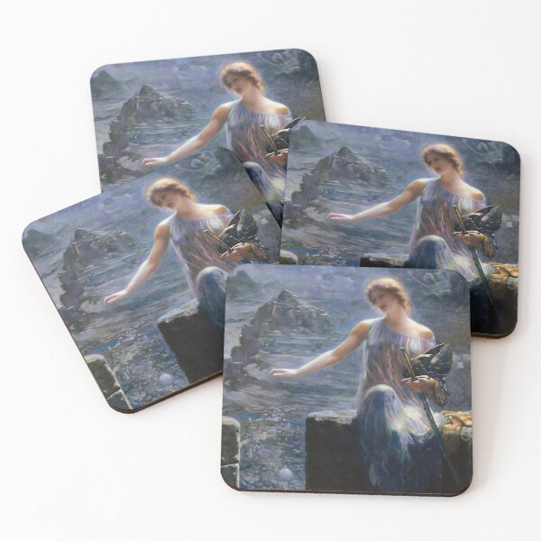 Item preview, The Valkyrie's Vigil by Edward Robert Hughes designed and sold by The Breathing Paint.