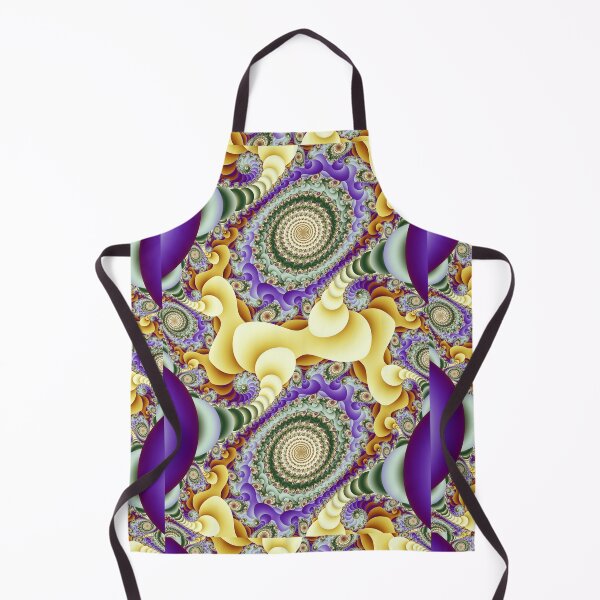 Item preview, Remolino amarillo dorado Julia Set Fractal designed and sold by pinkal.
