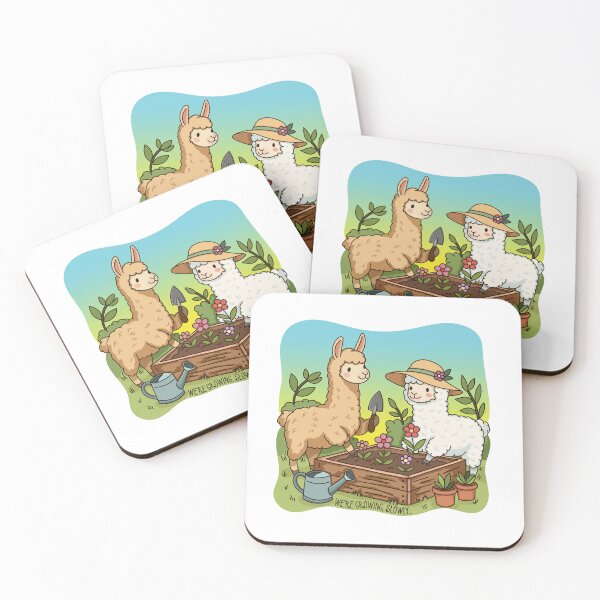 Item preview, Alpaca Llama Garden Grow designed and sold by WillowerStudio.