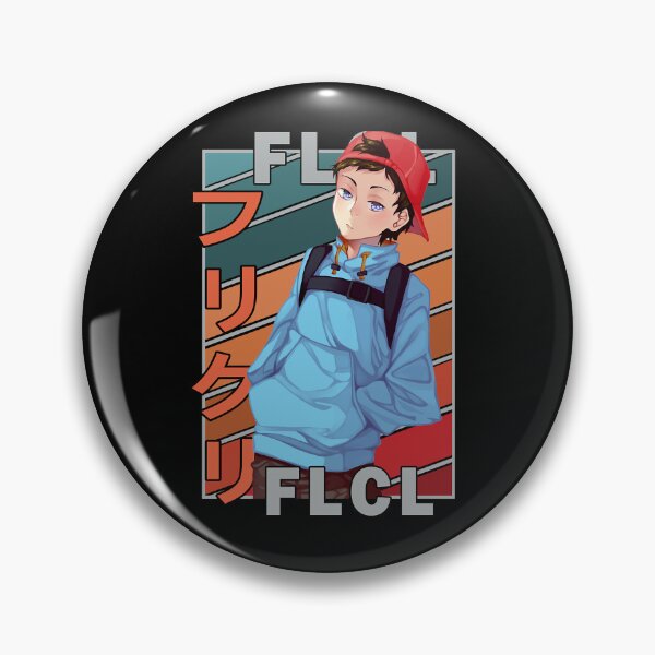 Item preview, Naota Nandaba Fooly Cooly Furi Kuri FLCL Vintage Color Palette Design designed and sold by Billylapollis.