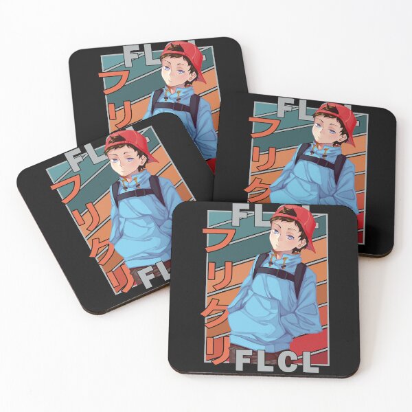 Item preview, Naota Nandaba Fooly Cooly Furi Kuri FLCL Vintage Color Palette Design designed and sold by Billylapollis.