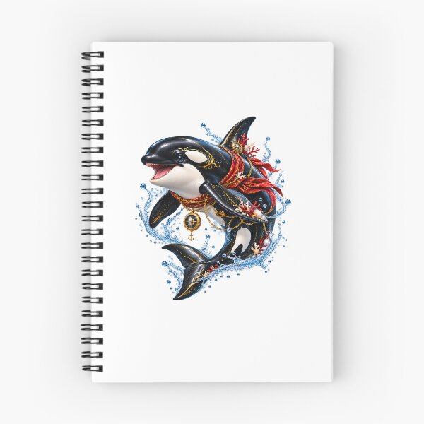 Item preview, Majestic Orca Killer Whale Nautical Watercolor Art designed and sold by CSterling11.