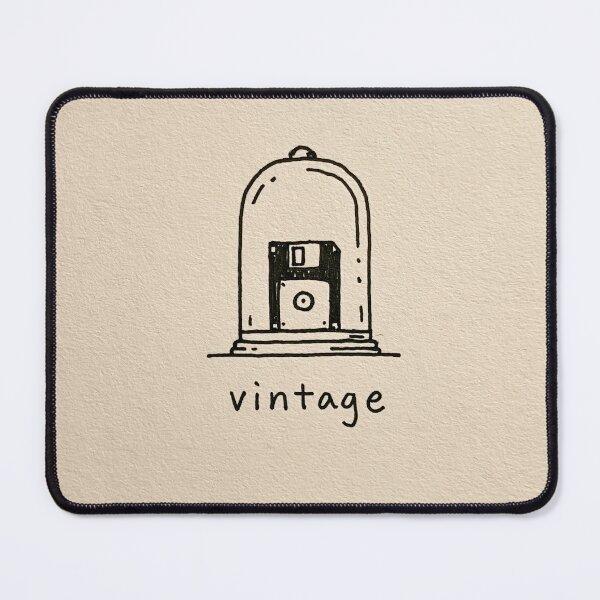 Item preview, Vintage - Funny Floppy Disk Cloche Minimalist Art designed and sold by lautir.