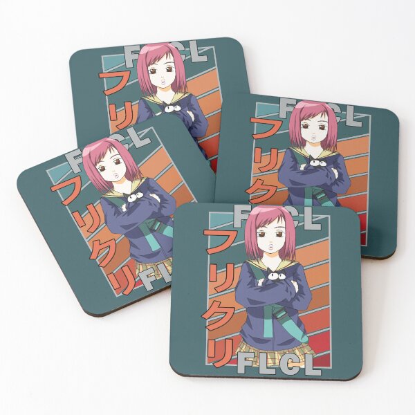 Item preview, Mamimi Samejima Fooly Cooly Furi Kuri FLCL Vintage Color Palette Design designed and sold by Billylapollis.