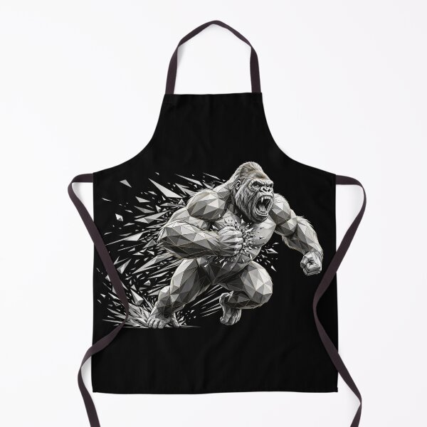 Item preview, Shattered Gorilla - Geometric King Kong Roar designed and sold by Fulaly.