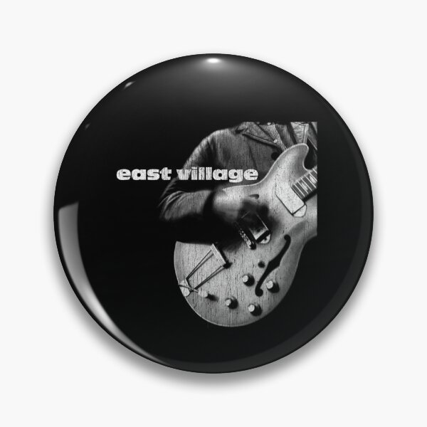 Item preview, East Village Hollowbody Electric Guitar Player Close Up designed and sold by Kadir-Sensei.