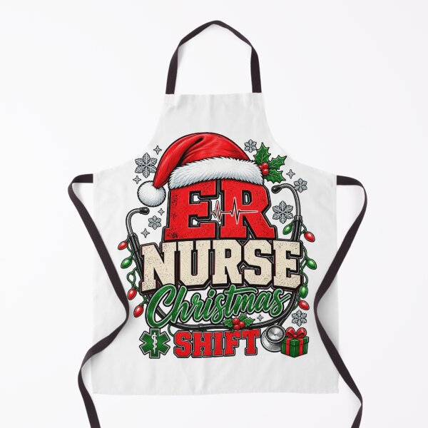Item preview, ER Nurse Christmas Shift Shirt, Nurse Holiday Gift, Emergency Room Nurse Christmas Design designed and sold by ARTwy.