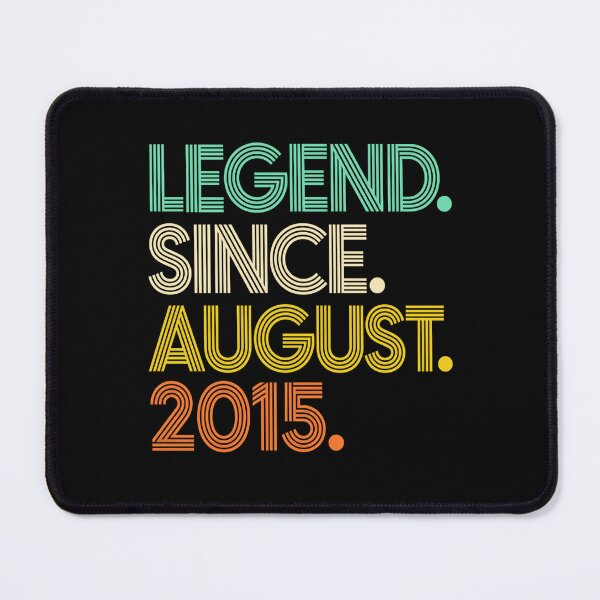 Item preview, Legend Retro Typography Quote in Rainbow Stripe Letters designed and sold by ROUX-ART.