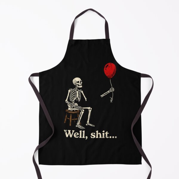 Artikelvorschau, Na toll, Skelett verliert Ballon, lustiges Skelett, schwarzer Humor, sarkastischer Kreisel, gruseliges Halloween entworfen und verkauft von Tonkhawartwork.