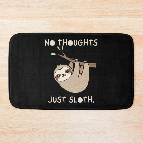 Item preview, No Thoughts Just Sloth Funny Cute Sloth T-Shirt designed and sold by SvarunPogani.