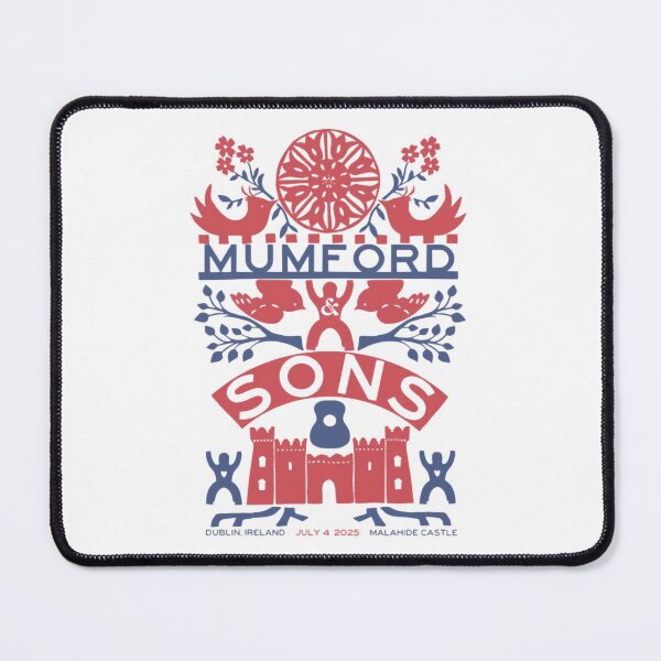 Item preview, Mumford & Sons Dublin Tour 2025 designed and sold by GPalumboArt.