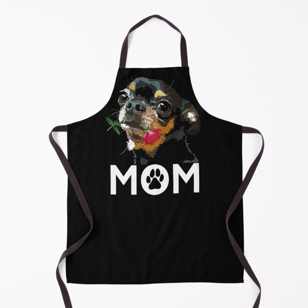 Item preview, Chihuahua Mom With Rose Puppy Dog designed and sold by Just-Arts-4U.