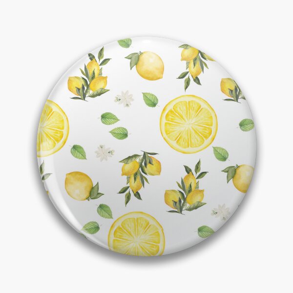 Item preview, Lemon Botanical Pattern designed and sold by PurpleJelly90.